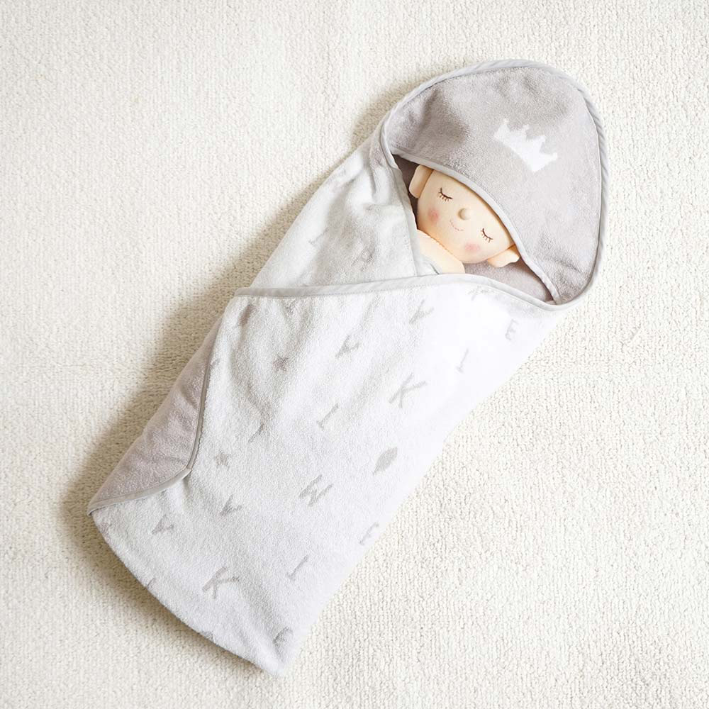 數字紋樣洗澡浴巾圍裙