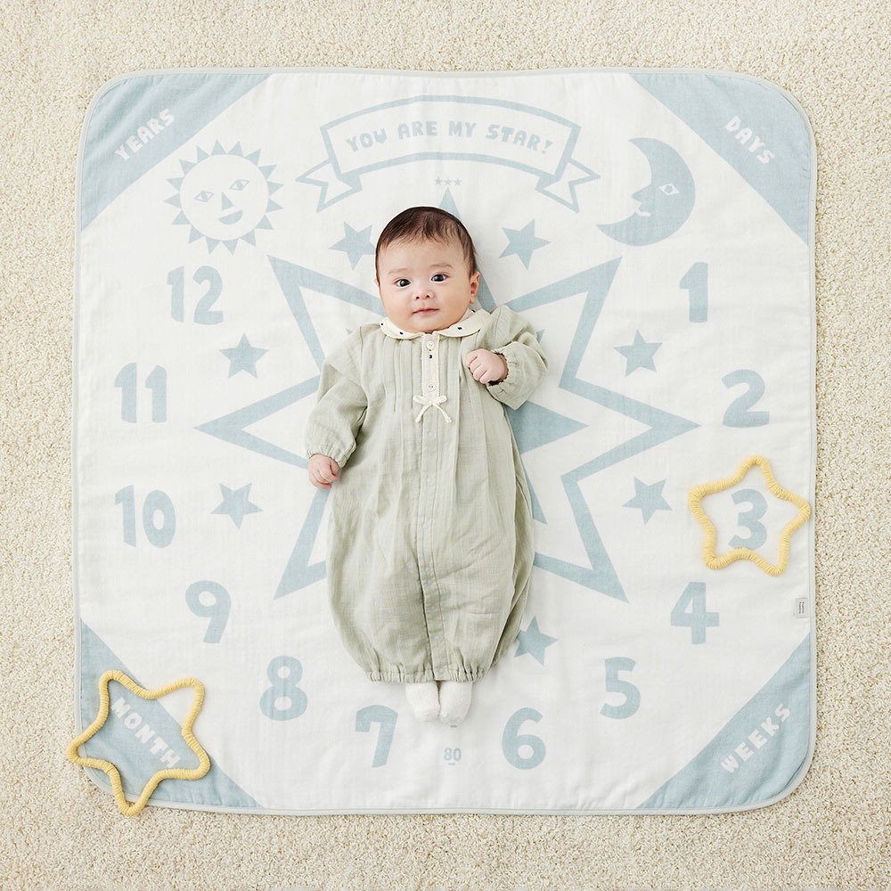 tupera tupera 日月星成長浴巾