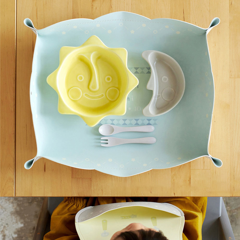 tupera tupera 太陽月亮3件餐具組