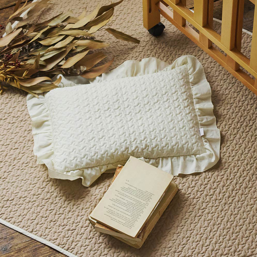 Ibul夢境荷葉枕 米白