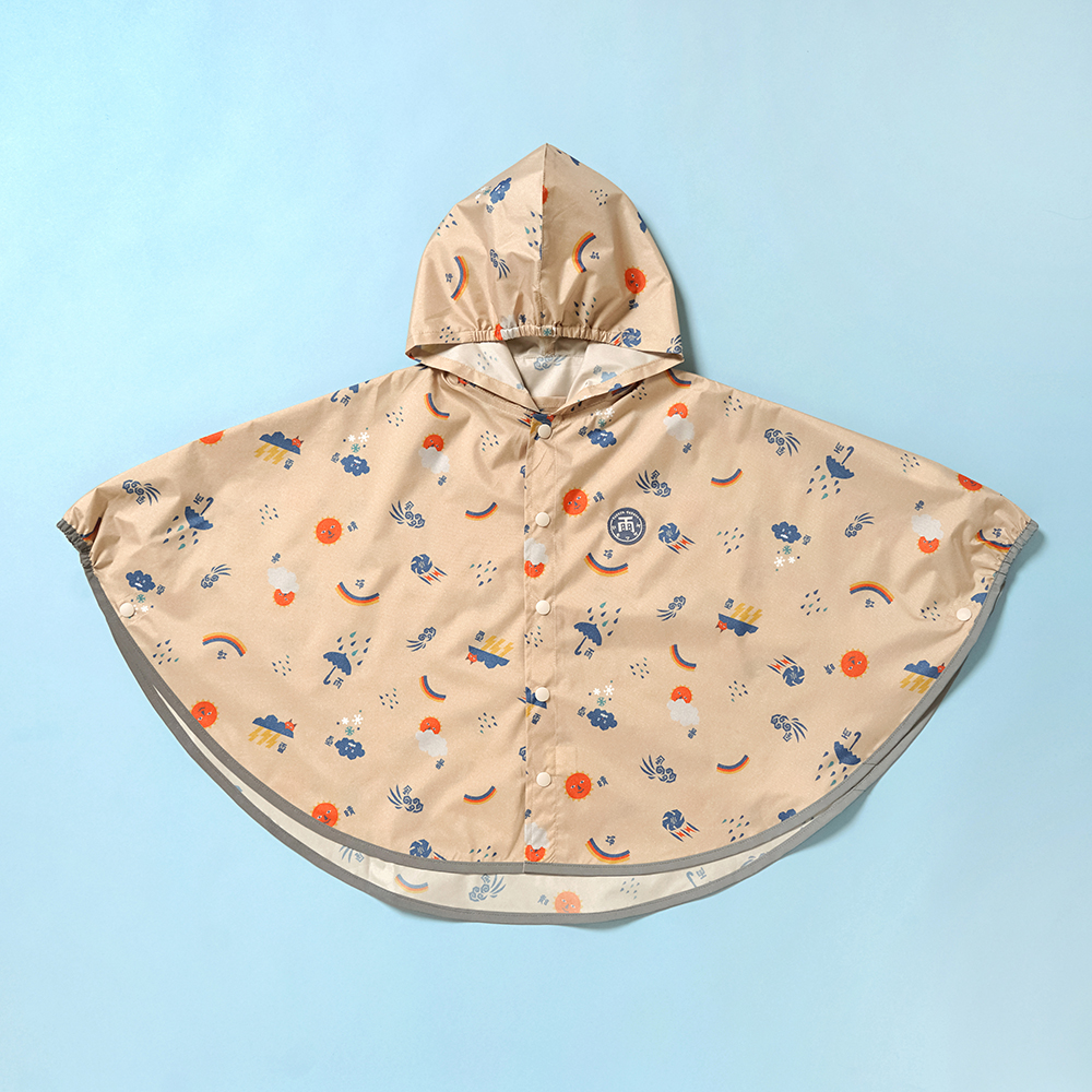 tupera tupera 天氣樂園雨披斗篷