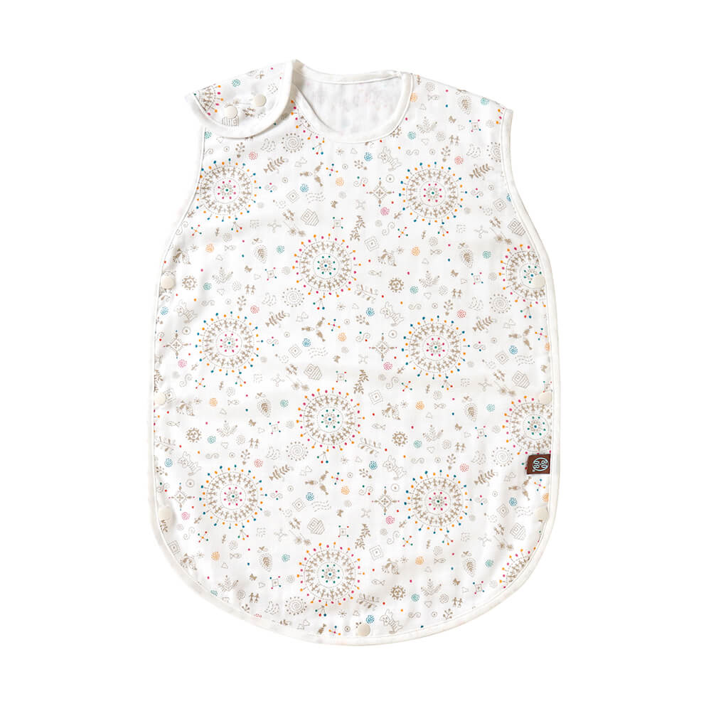 夏日煙火三層紗防踢背心 嬰童