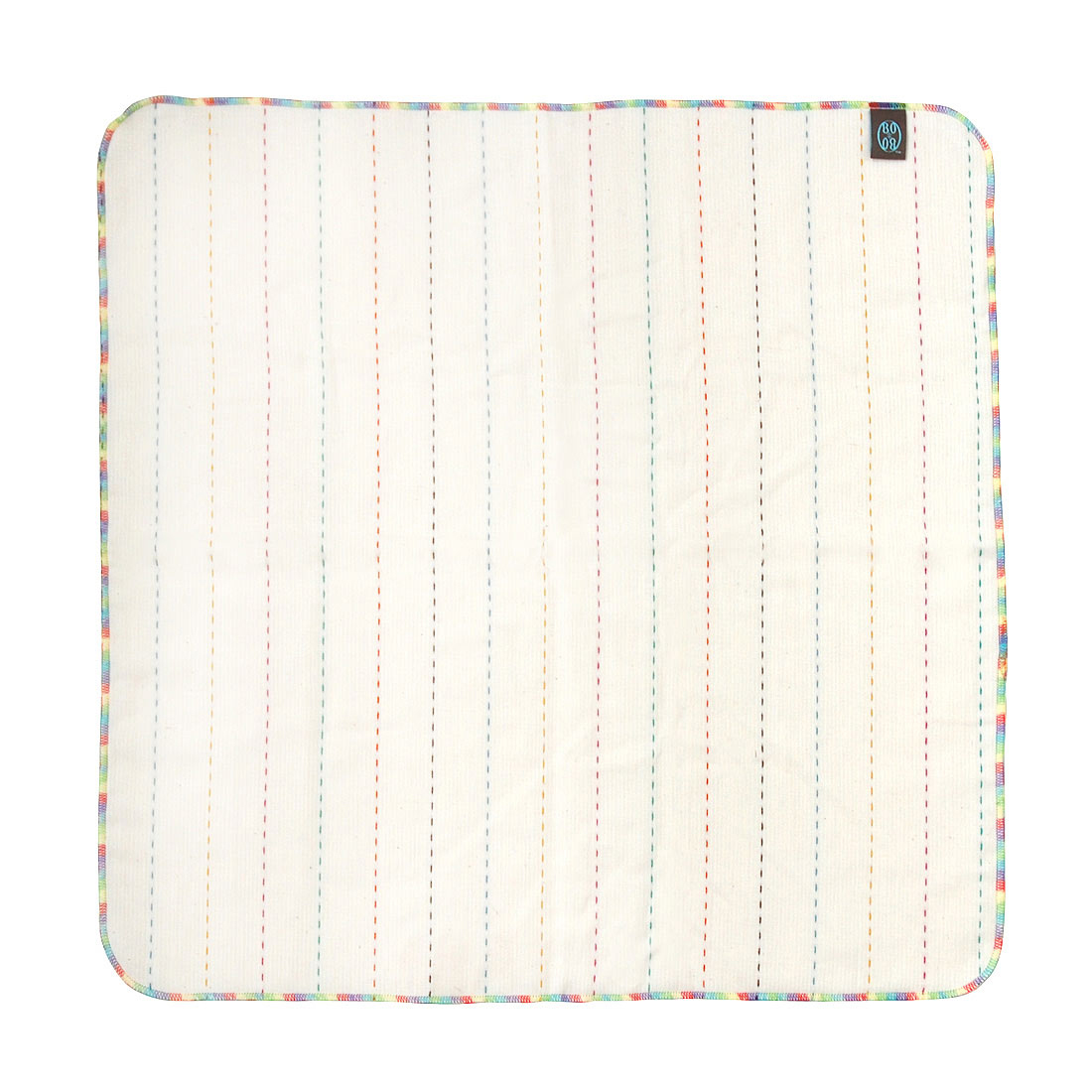 彩紋三層紗方巾