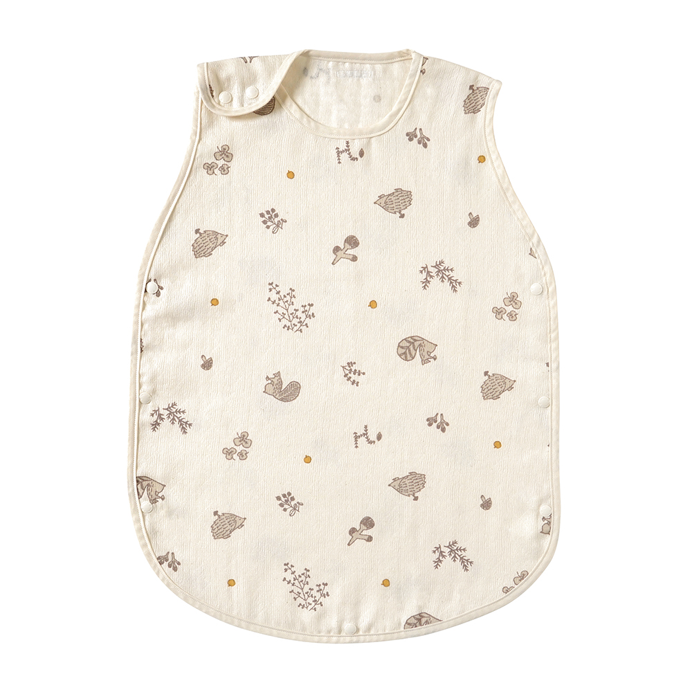 漫步森林天絲三層紗防踢背心 幼童