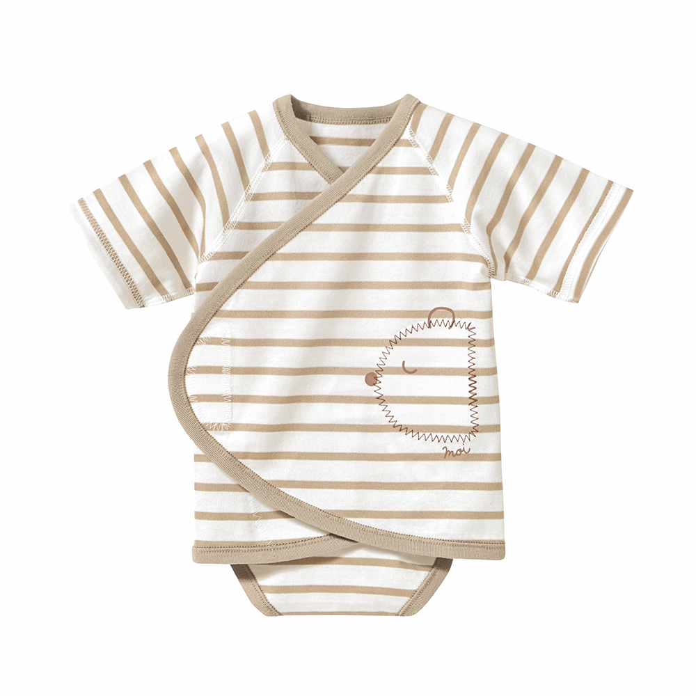 PATTO SATTO HADAGI 秒脫連身包屁衣 睡眠小熊 60-70cm