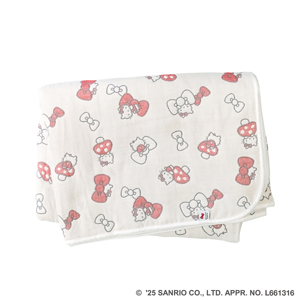 【三麗鷗聯名】HELLO KITTY 六層紗大人被(XL)