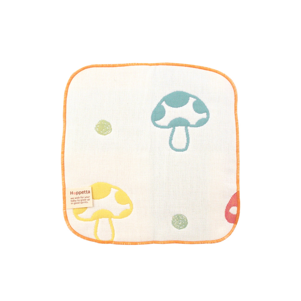 蘑菇六層紗手帕