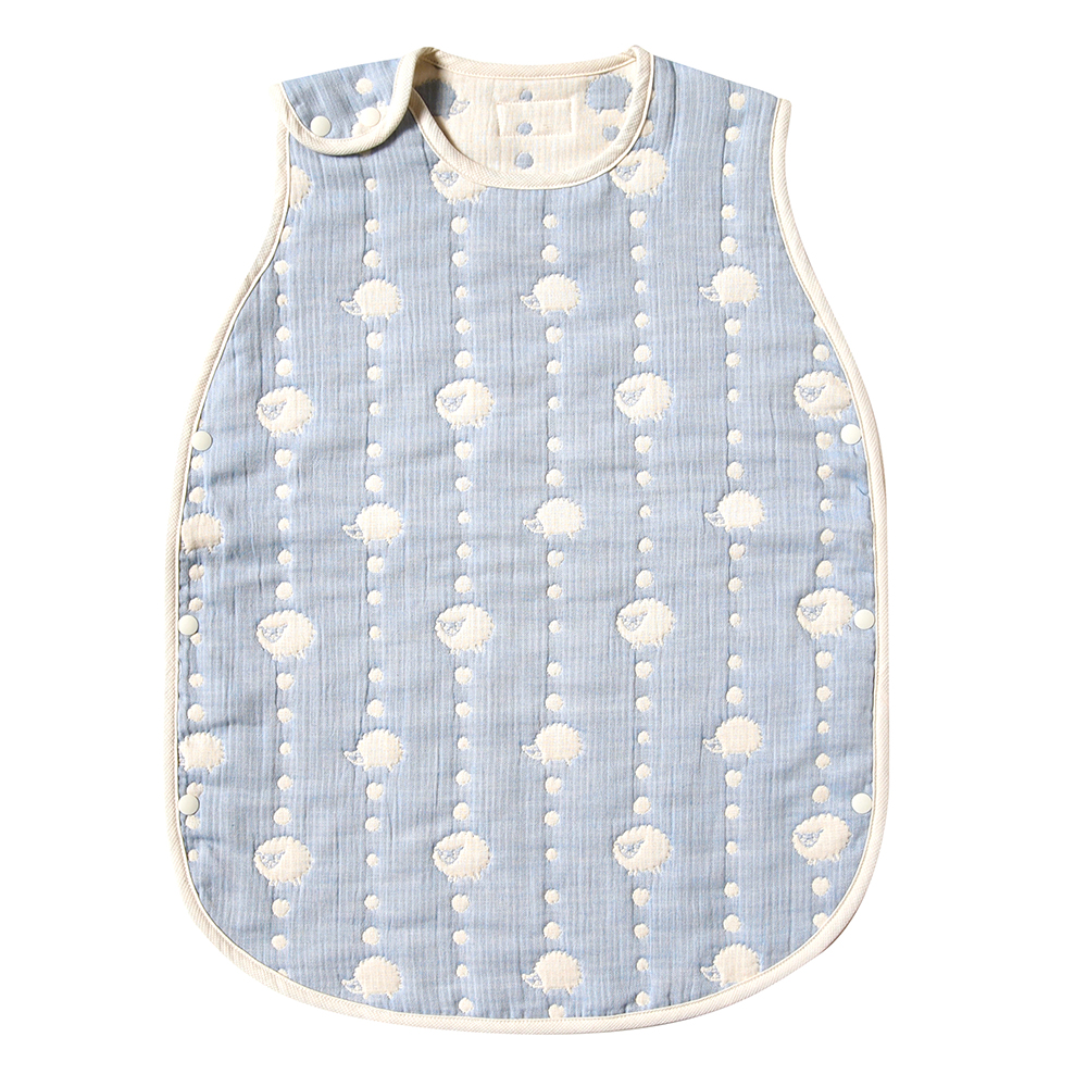 六層紗動物防踢背心 幼童藍