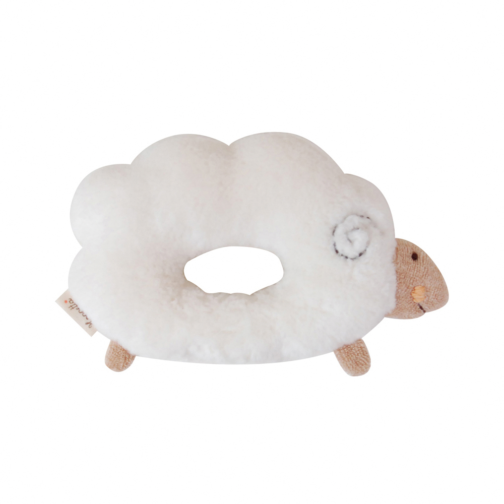 有機棉-綿羊瑪莉甜甜圈搖鈴