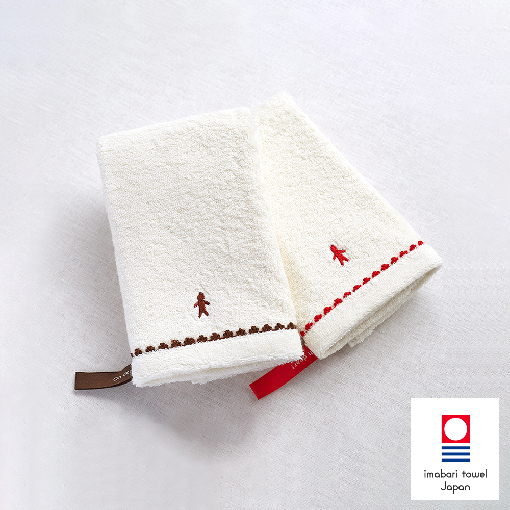 極簡風毛巾-棕色