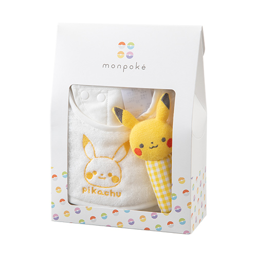 Monpoke寶可夢  皮卡丘圍兜搖鈴