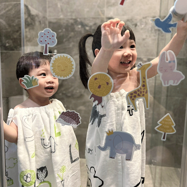 他們每天都超期待洗澡