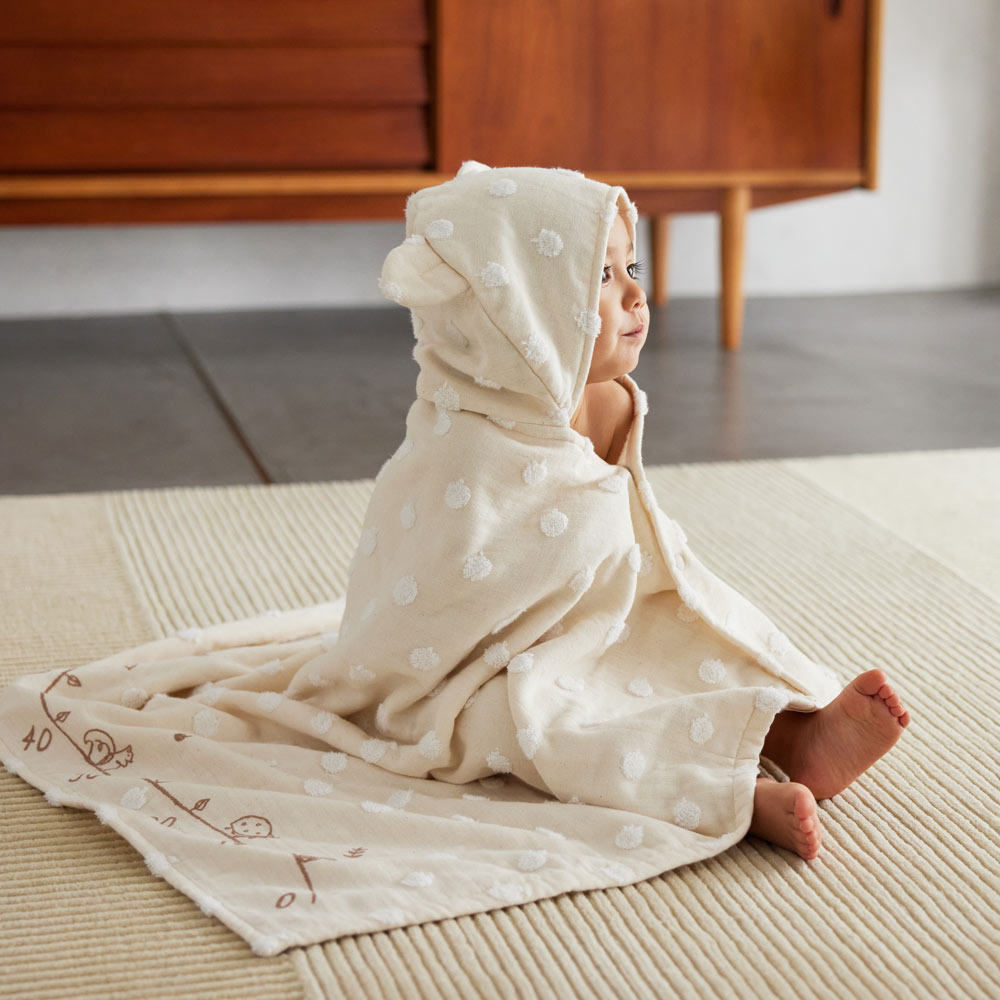 洗澡不再手忙腳亂！嬰幼兒浴巾實用推薦