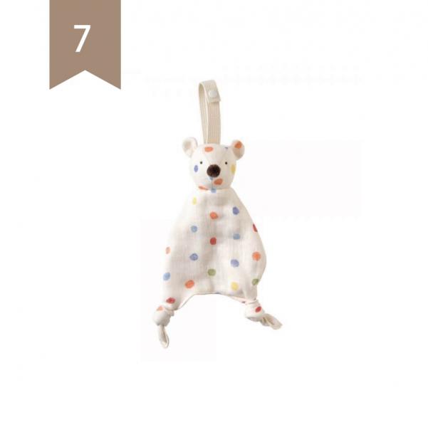 六層紗動物安撫巾